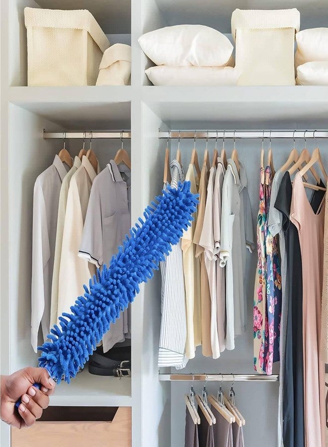 Purewipe Flexible Fan Cleaning Feather Duster | Ceiling Fan Cleaner | Wall & Roof Cleaning | Fan Cleaning mop with Long Rod Home Gadgets & Cleaning Essentials (Microfiber Fan Duster) - Image 5